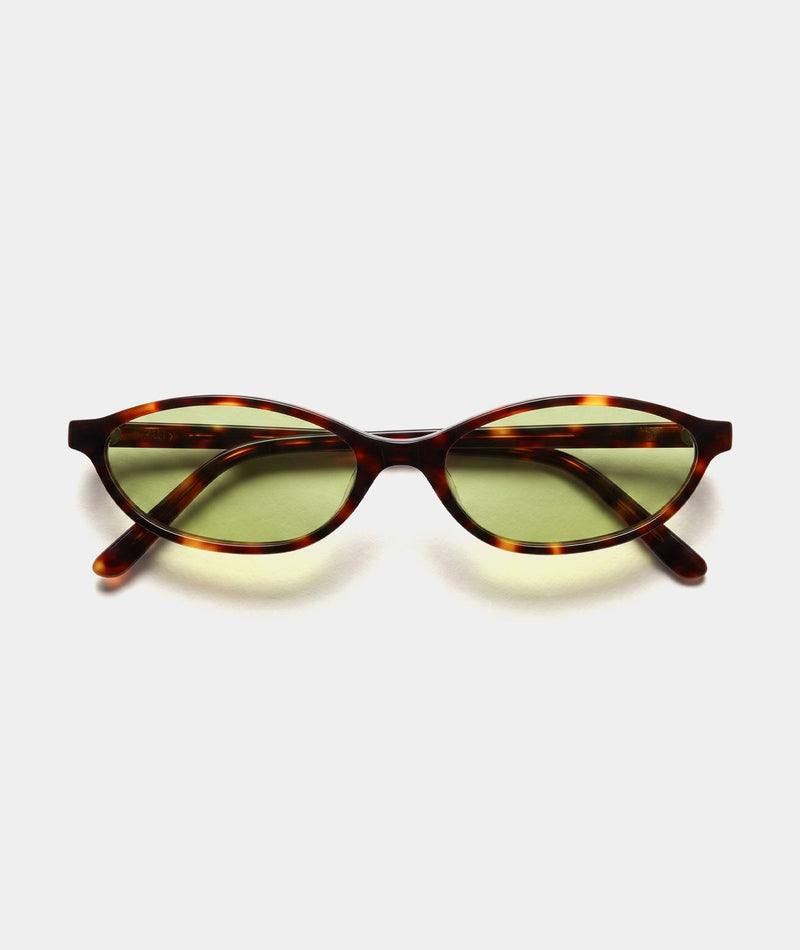 Cleo sunglasses in tortoise acetate