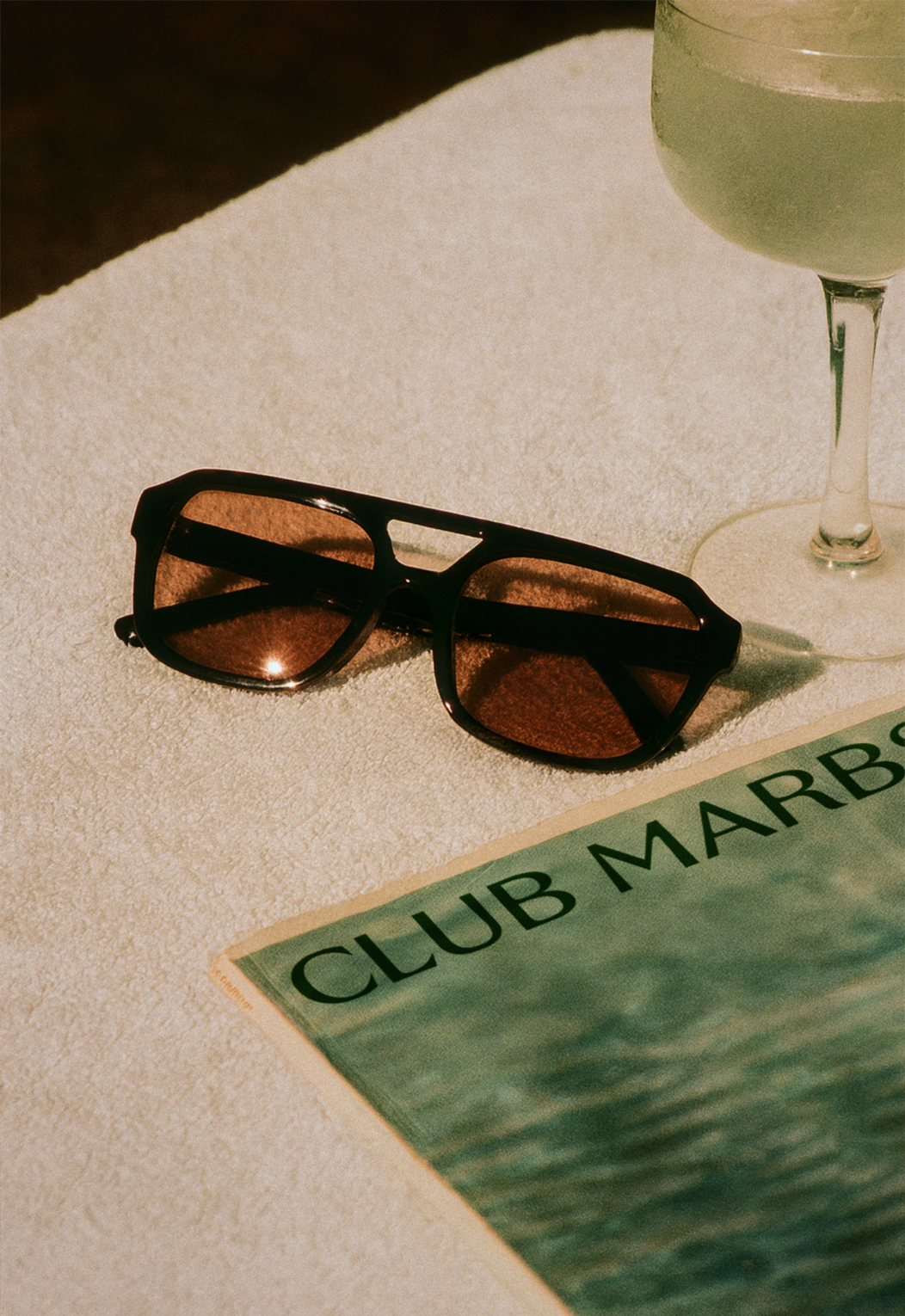 Golden hour light, the mood behind CLUB MARBS